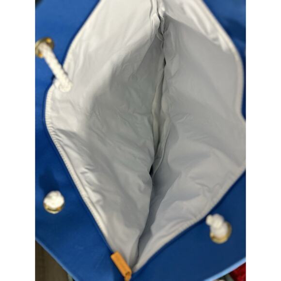 Vintage‎ Estee Lauder Blue Nautical Beach Bag Large Tote - Picture 6 of 6